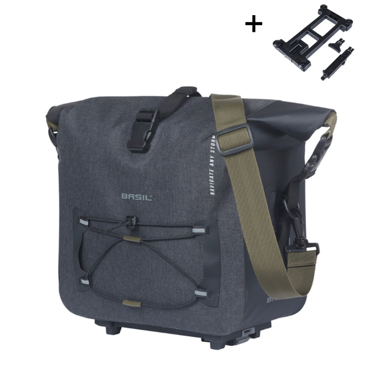 Basil Navigator Storm Torba Trunk Bag MIK, 13L, Black