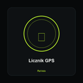 Licznik rowerowy GPS